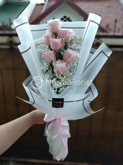 Hand Buket Bouquet Nesia Florist Toko Bunga Palembang