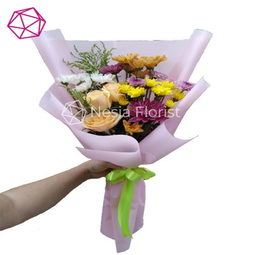 hand bouquet Nesia Florist Palembang