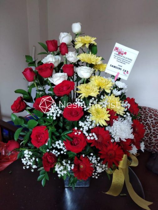 Bunga Meja Nesia Florist Palembang Toko Bunga