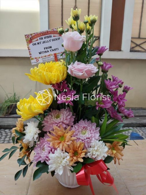 Bunga Meja Nesia Florist Palembang Toko Bunga